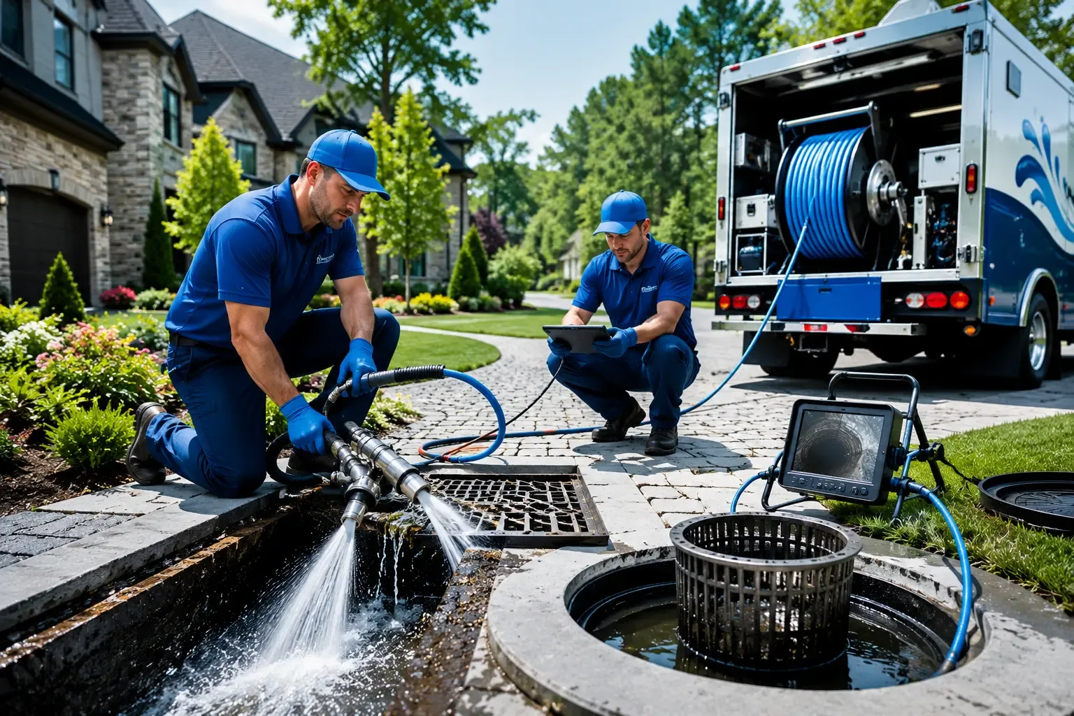 Local outdoor drain cleaning professionals in Scottsburg, IN