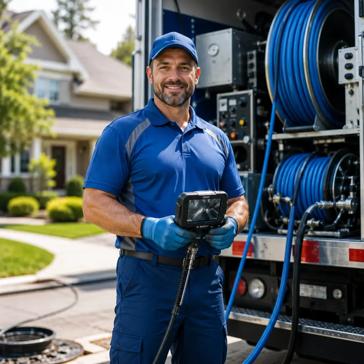 Local outdoor drain cleaning specialists in Scottsburg, IN